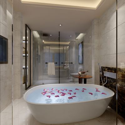 现代酒店卫生间