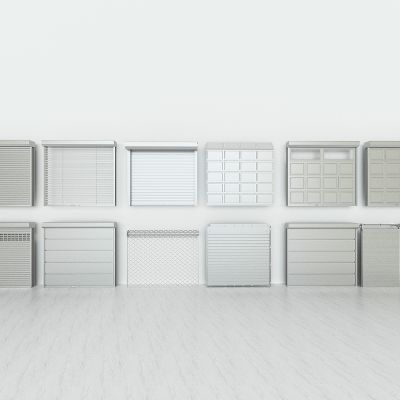 现代卷帘门，卷闸门，商铺卷帘门，室外别墅车库卷闸门