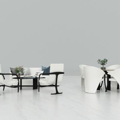 现代休闲桌椅，餐桌椅，洽谈桌椅，洽谈区洽谈沙发椅