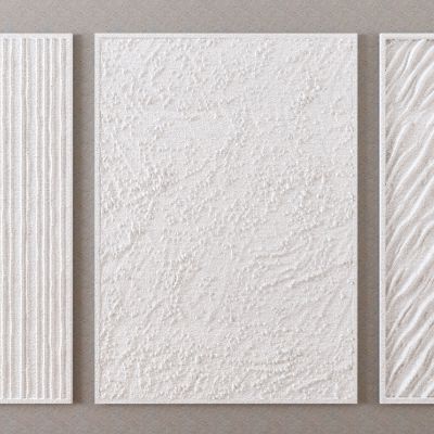 现代极简侘寂风肌理画装饰画