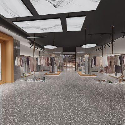 现代服装店
