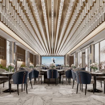 新中式酒店宴会餐厅