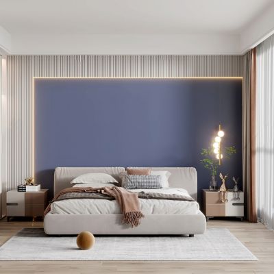 现代卧室，北欧卧室