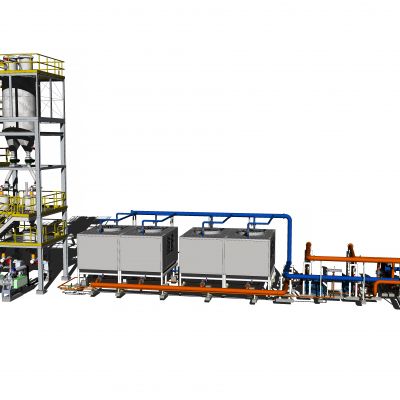 现代风格混凝土搅拌机SU模型