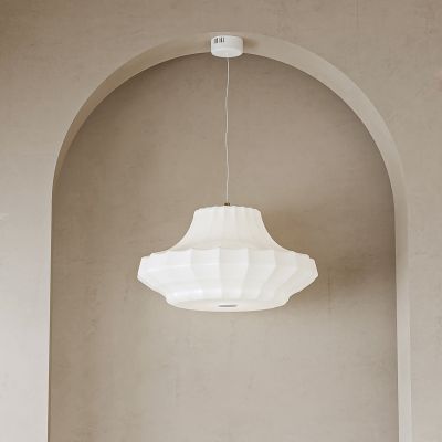 侘寂白色艺术吊灯