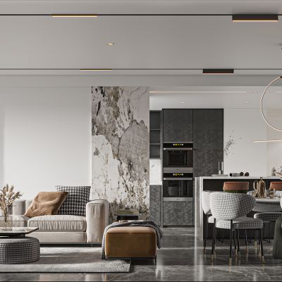 现代轻奢客餐厅