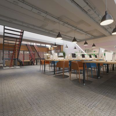 工业风办公场地