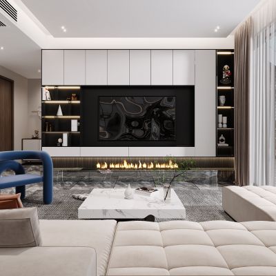 現(xiàn)代輕奢臥室