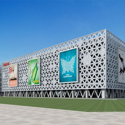 现代.停车楼.建筑