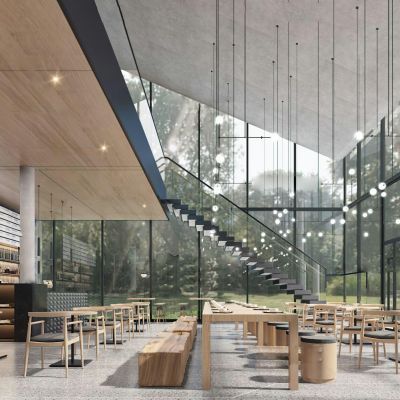 工业风西餐咖啡厅