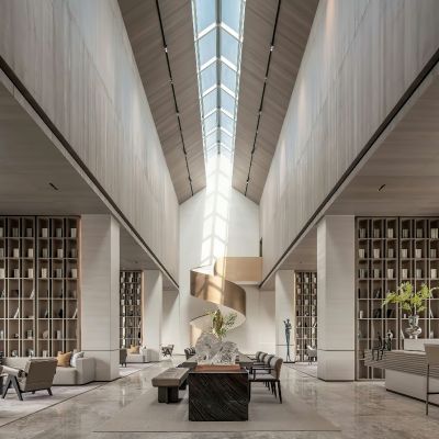 现代售楼处大堂