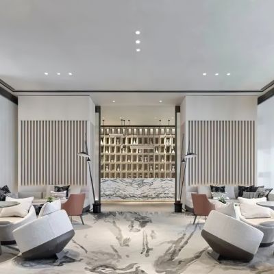 现代售楼处洽谈区