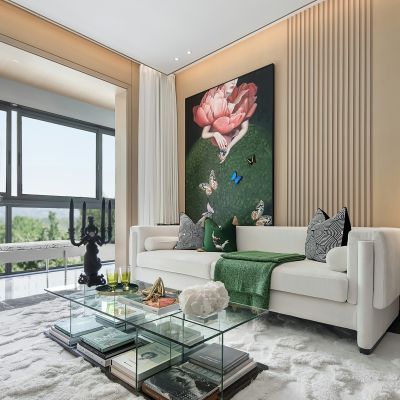 现代简约客餐厅