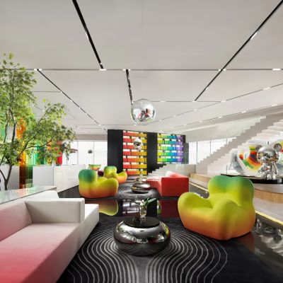 现代售楼处洽谈区