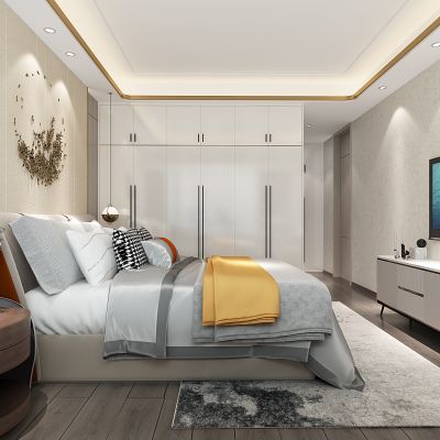 现代卧室
