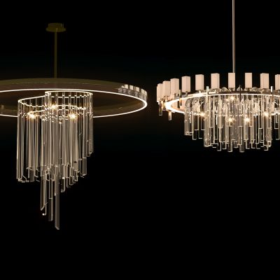 圆形水晶灯