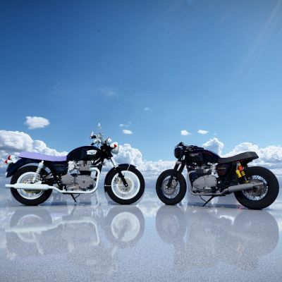 现代 摩托车精模 机车 赛车 收藏摩托车 摆件摩托精模