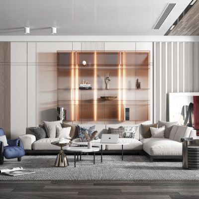 现代简约客厅