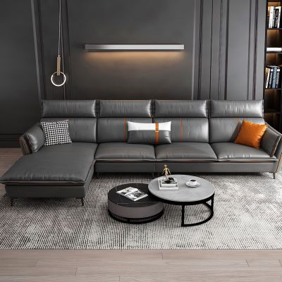 现代沙发茶几组合