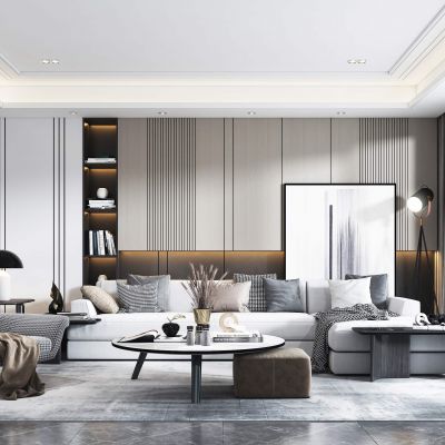 现代简约客厅