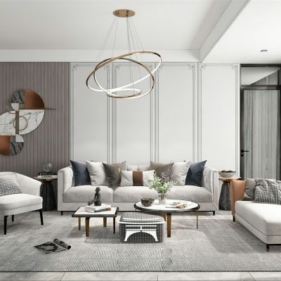 现代简约客餐厅