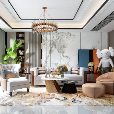 现代简约客厅