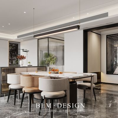 现代轻奢客餐厅