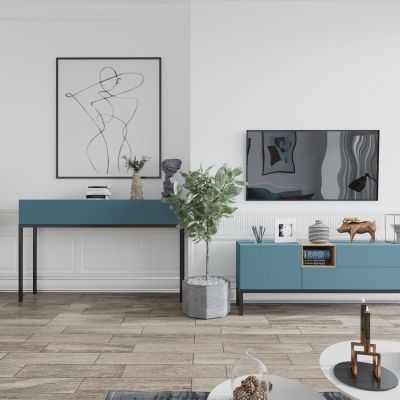 现代简约客餐厅