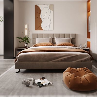 现代卧室，卧室，衣帽间