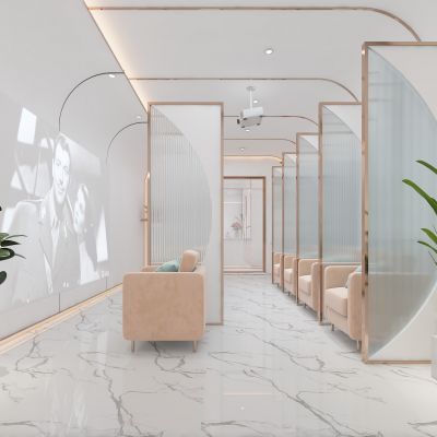 现代医院护士站输液厅