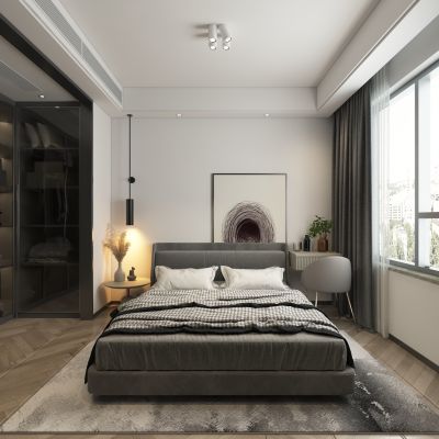现代卧室