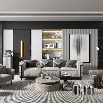 现代简约客厅