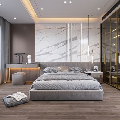 现代卧室