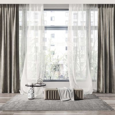 现代窗帘