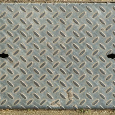 下水道井盖纹理