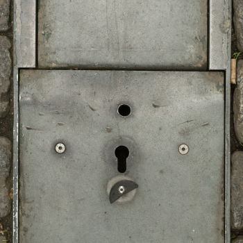 下水道井盖纹理