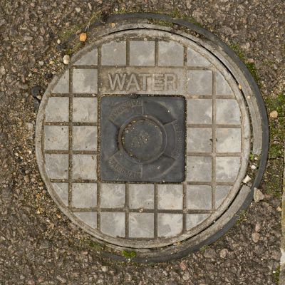 下水道井盖纹理