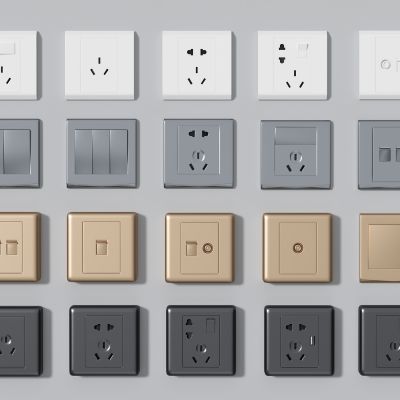 开关插座 开关面板 插座面板