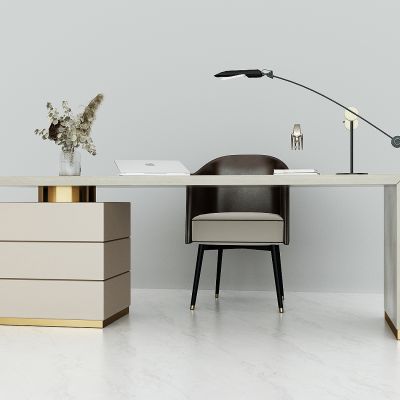 现代书房书桌椅，老板台，写字台，工作台，电脑桌