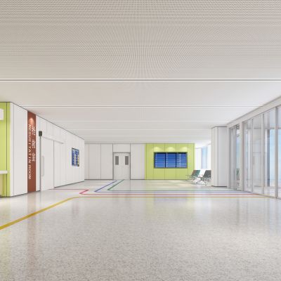 现代医院急诊大厅