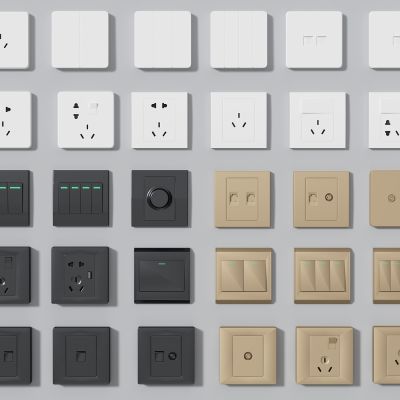 开关插座 开关面板 插座面板