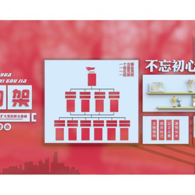 现代党建文化墙 政法文化墙 党建宣传墙 政法宣传墙