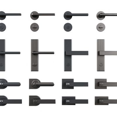现代门把手拉手