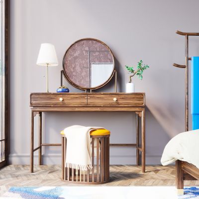 新中式实木梳妆台