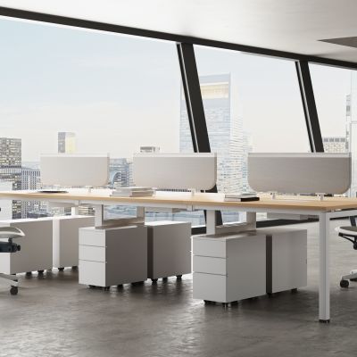 现代办公职员桌