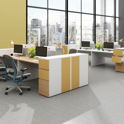 现代办公职员桌