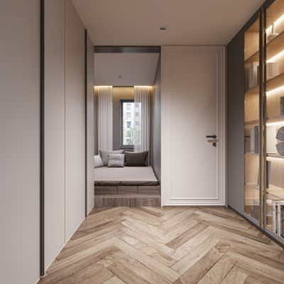 现代榻榻米卧室