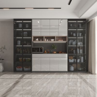 简约现代餐边柜