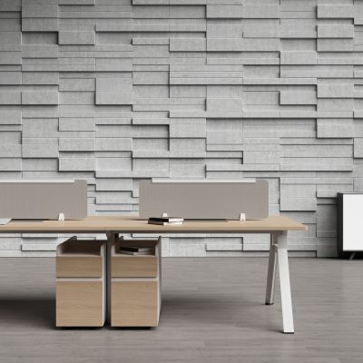 现代办公职员桌