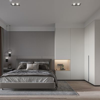 现代卧室